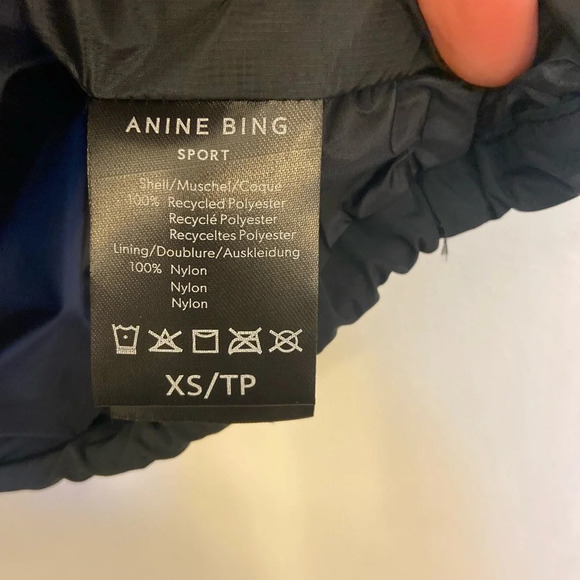 NWT Anine Bing Sport Callen Vest Black Size XS - Picture 10 of 10